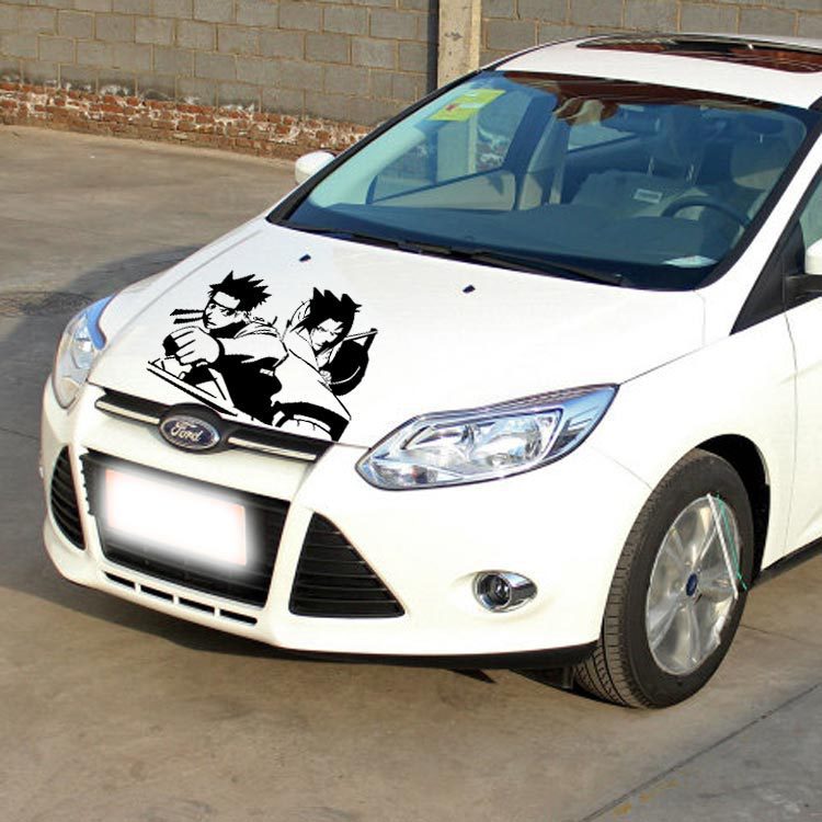 Naruto Reflective Car Stickers free shipping worldwide