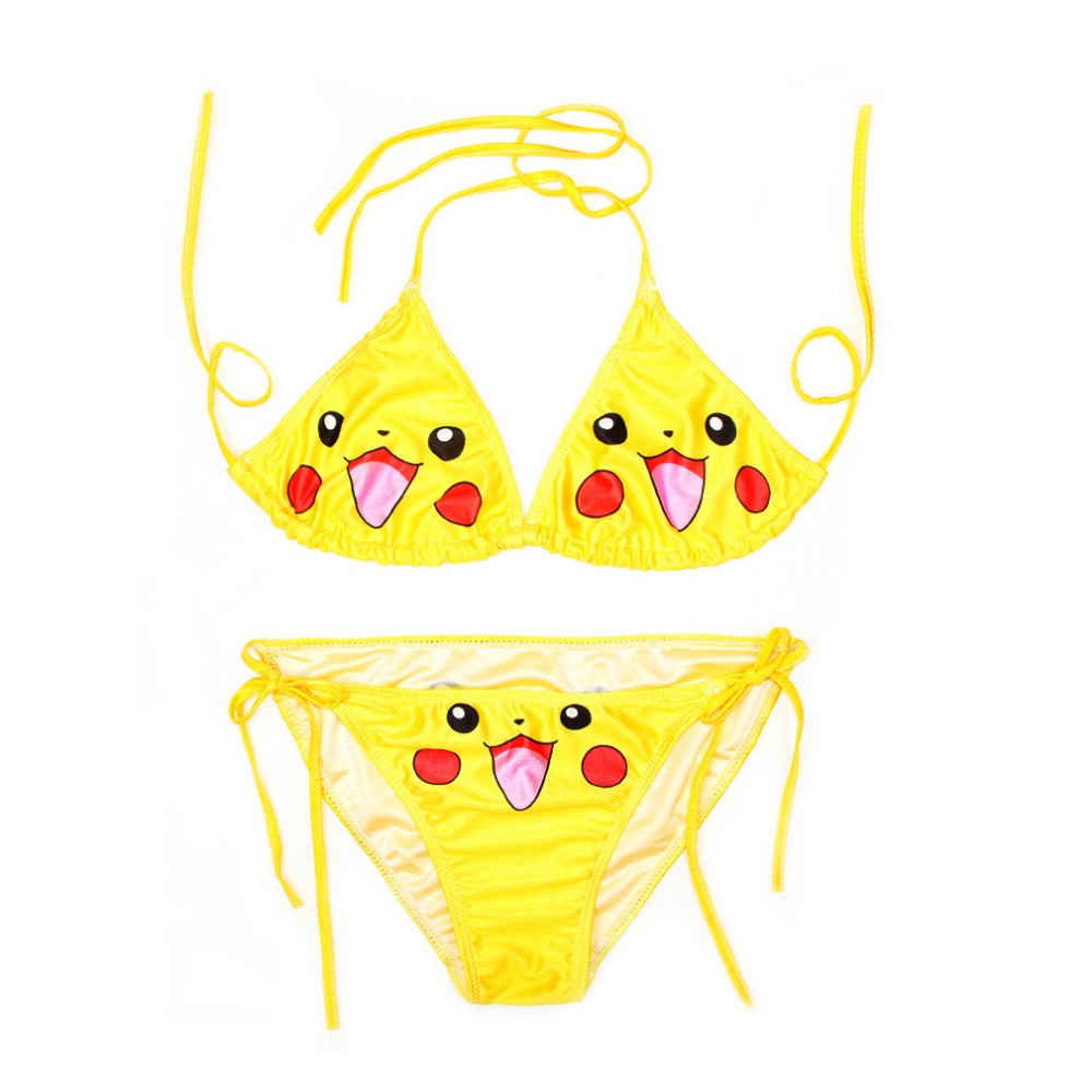 Pokemon Pikachu Swimwear Bikini