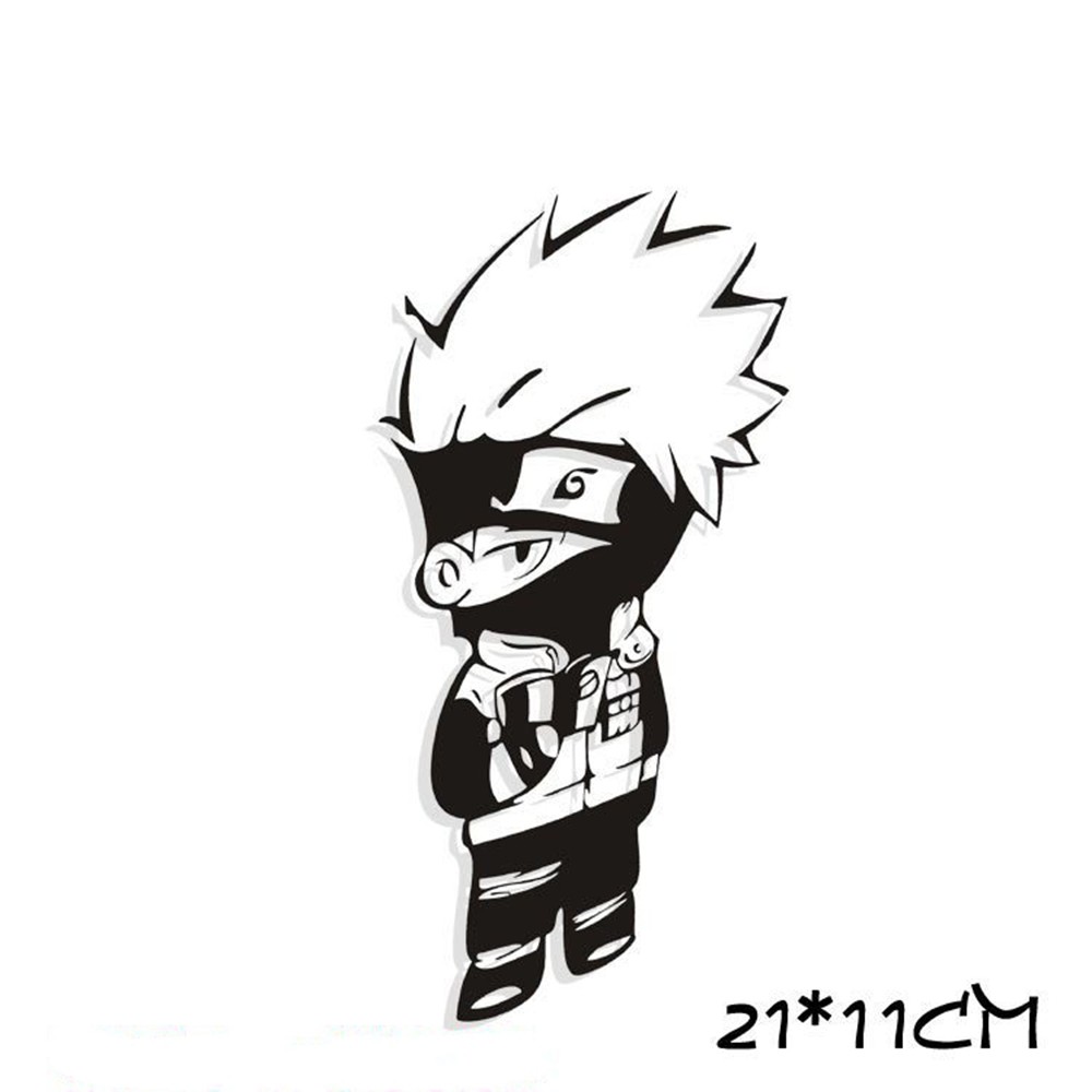 Naruto Kakashi Car Sticker 2 Colors