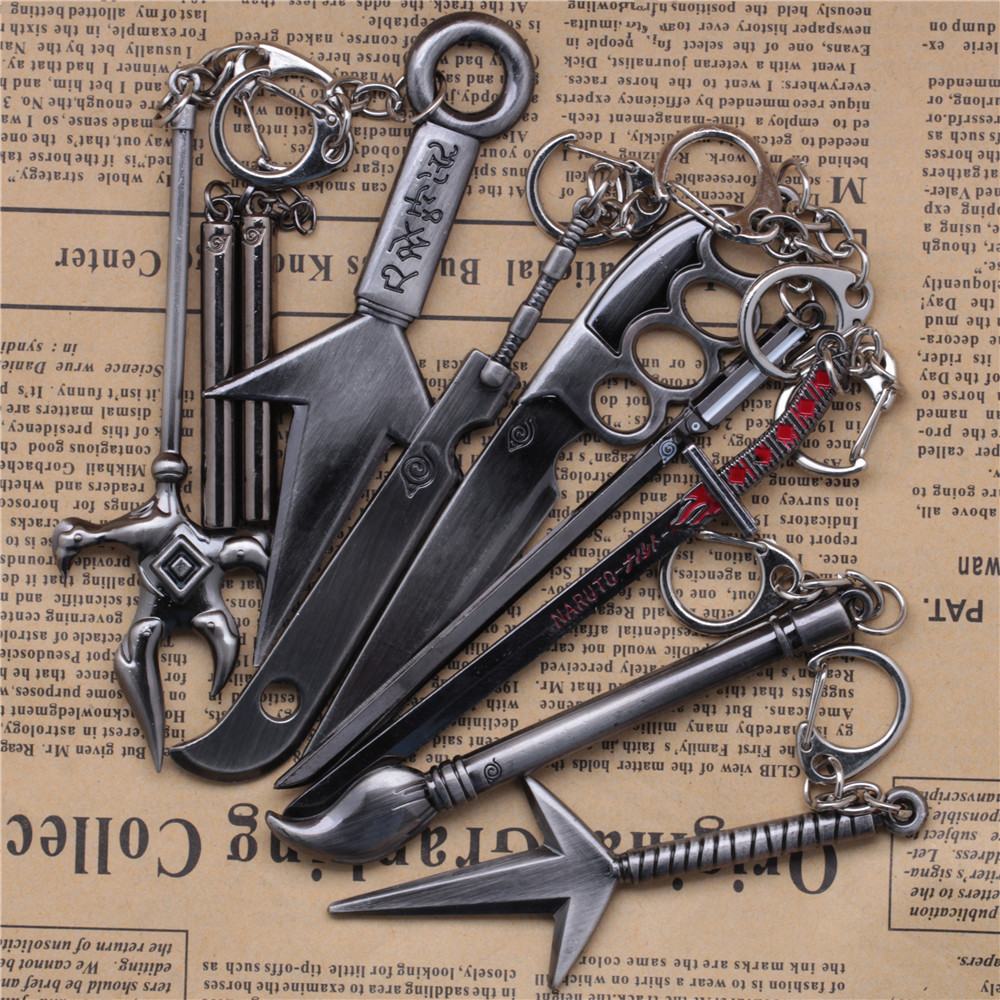 Naruto Weapon Keychain (11 models) free shipping worldwide