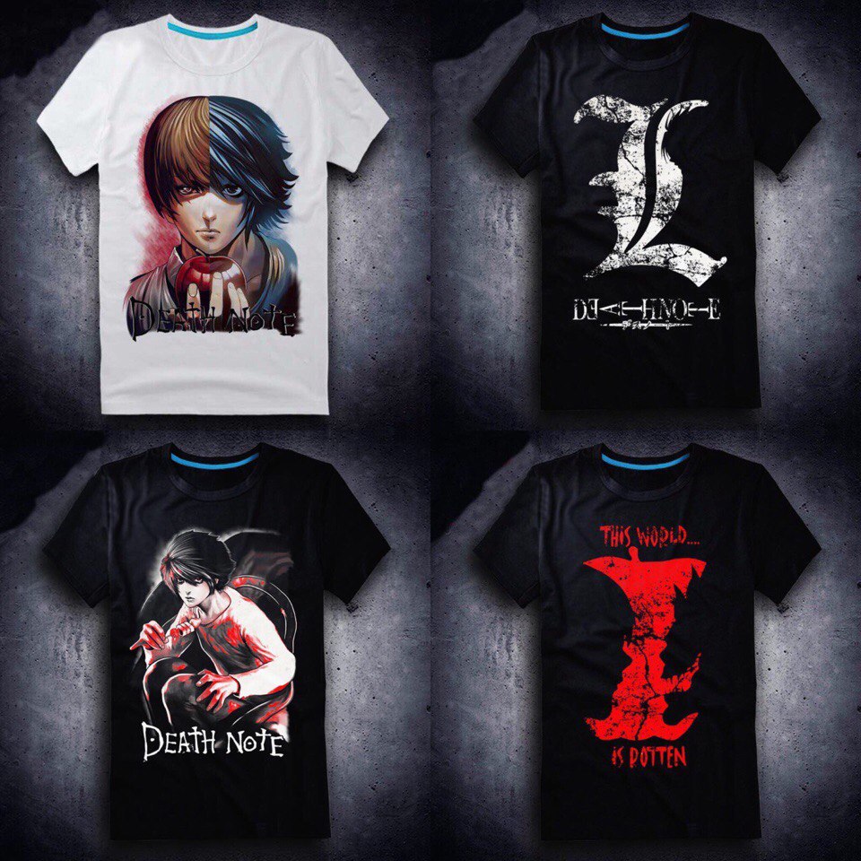 Death Note Tshirt Death Note Tshirt