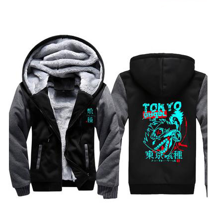 ghoul hoodie tokyo jackets glowing anime styles hoodies