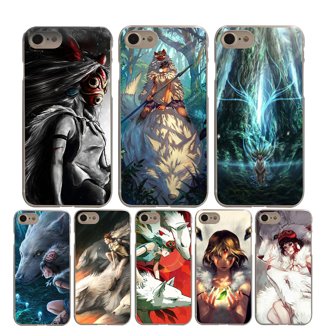 Lavaza-Princess-Mononoke-Cover-Case-for-iPhone-X-10-8-7-6-6S-plus-Cases-for