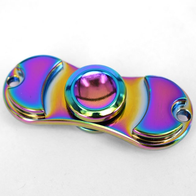 Colorful Metal Triangle Spinner (25 styles and colors)