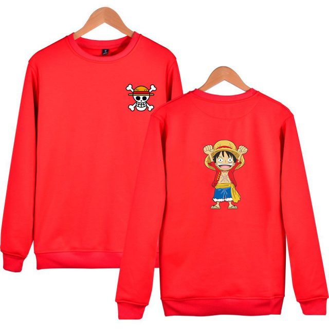 One Piece Printed Sweatshirt (6 colors)