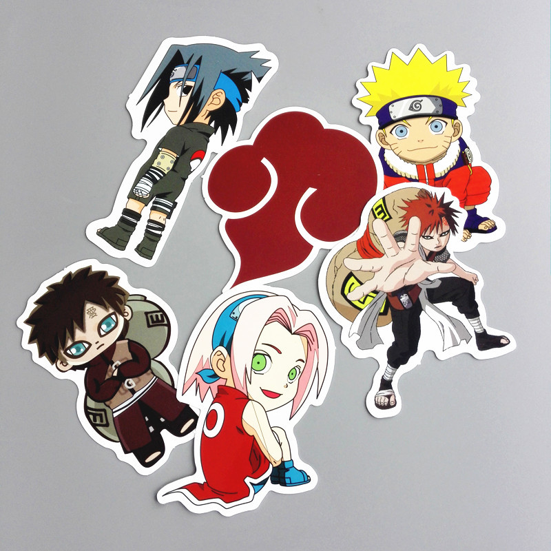 cool waterproof naruto stickers