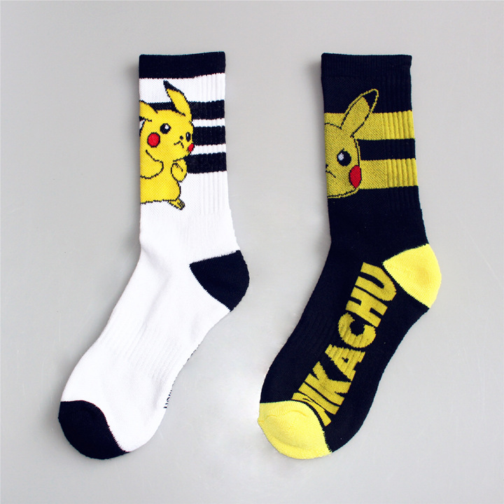 Pikachu Pokemon Unisex Long Socks