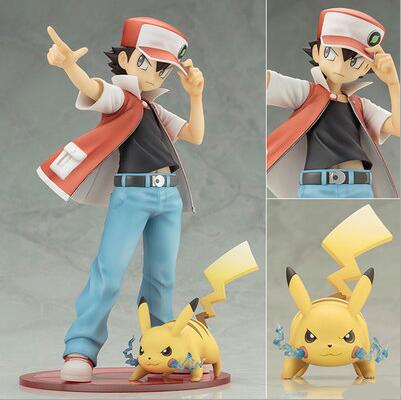 ash and pikachu figure