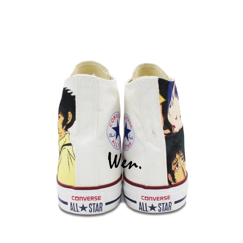 Cowboy Bebop Shoes With Spike Spiegel Print