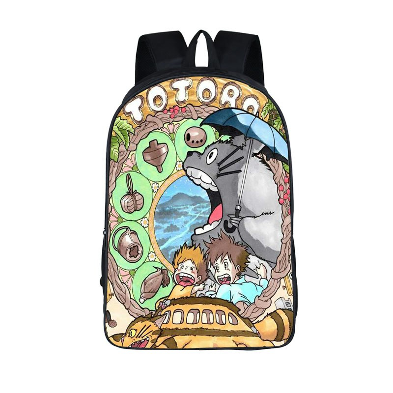 Hayao Miyazaki's Anime Printed Backpack (30 Types)