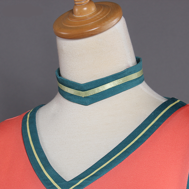 UWOWO Boku No Hero Academia Cosplay My Hero Academia Cosplay Asui Tsuyu OCHAKO URARAKA Cheerleader Uniform Anime Costume Women UWOWO Boku No Hero Academia Cosplay My Hero Academia Cosplay Asui Tsuyu OCHAKO URARAKA Cheerleader Uniform Anime Costume Women