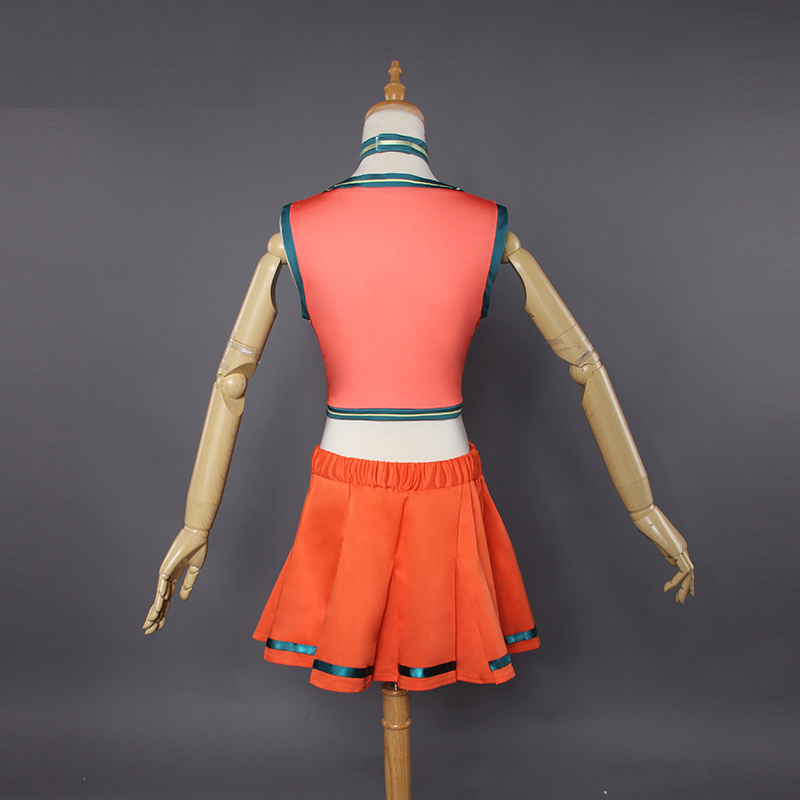 UWOWO Boku No Hero Academia Cosplay My Hero Academia Cosplay Asui Tsuyu OCHAKO URARAKA Cheerleader Uniform Anime Costume Women UWOWO Boku No Hero Academia Cosplay My Hero Academia Cosplay Asui Tsuyu OCHAKO URARAKA Cheerleader Uniform Anime Costume Women