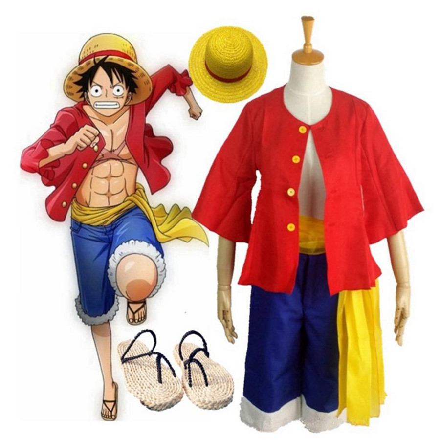 One Piece Monkey D. Luffy Cosplay Costume