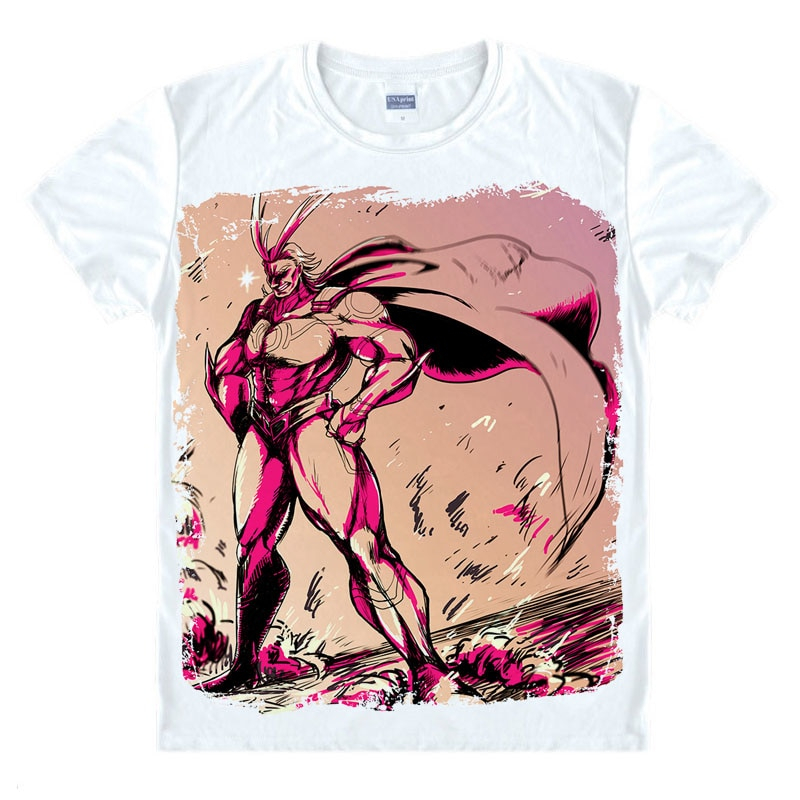 My Hero Academia Printed Casual T-Shirt (8 types) – Pink My Hero Academia Printed Casual T-Shirt (8 types) - Pink