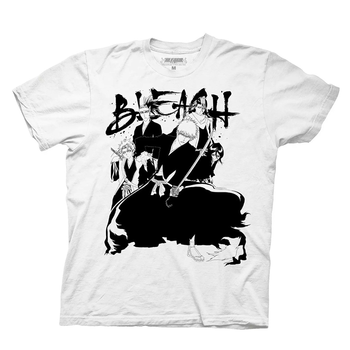 Bleach Characters Print T-Shirt