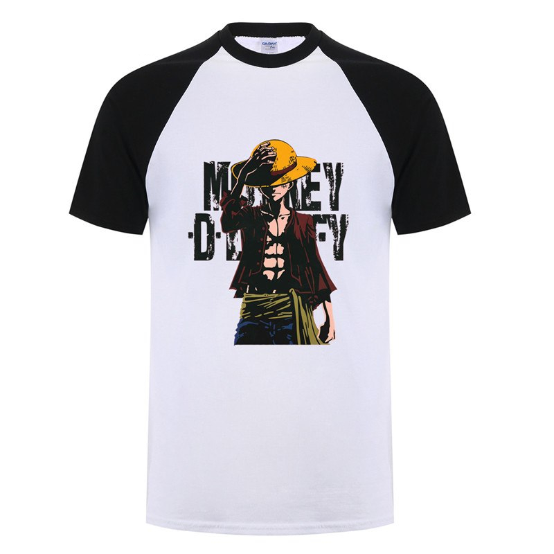 One Piece Luffy Print T-Shirt (4 types) One Piece Luffy Print T-Shirt (4 types)