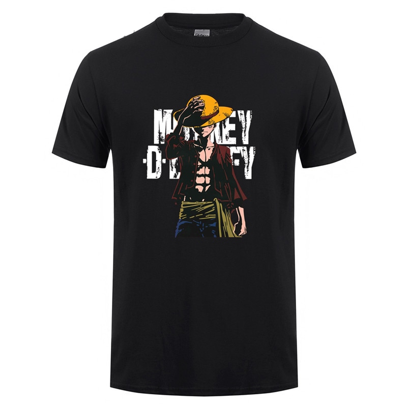 One Piece Luffy Print T-Shirt (4 types) One Piece Luffy Print T-Shirt (4 types)