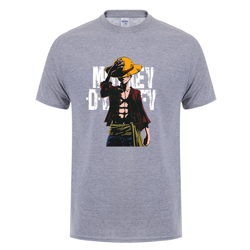 One Piece Luffy Print T-Shirt (4 types) One Piece Luffy Print T-Shirt (4 types)