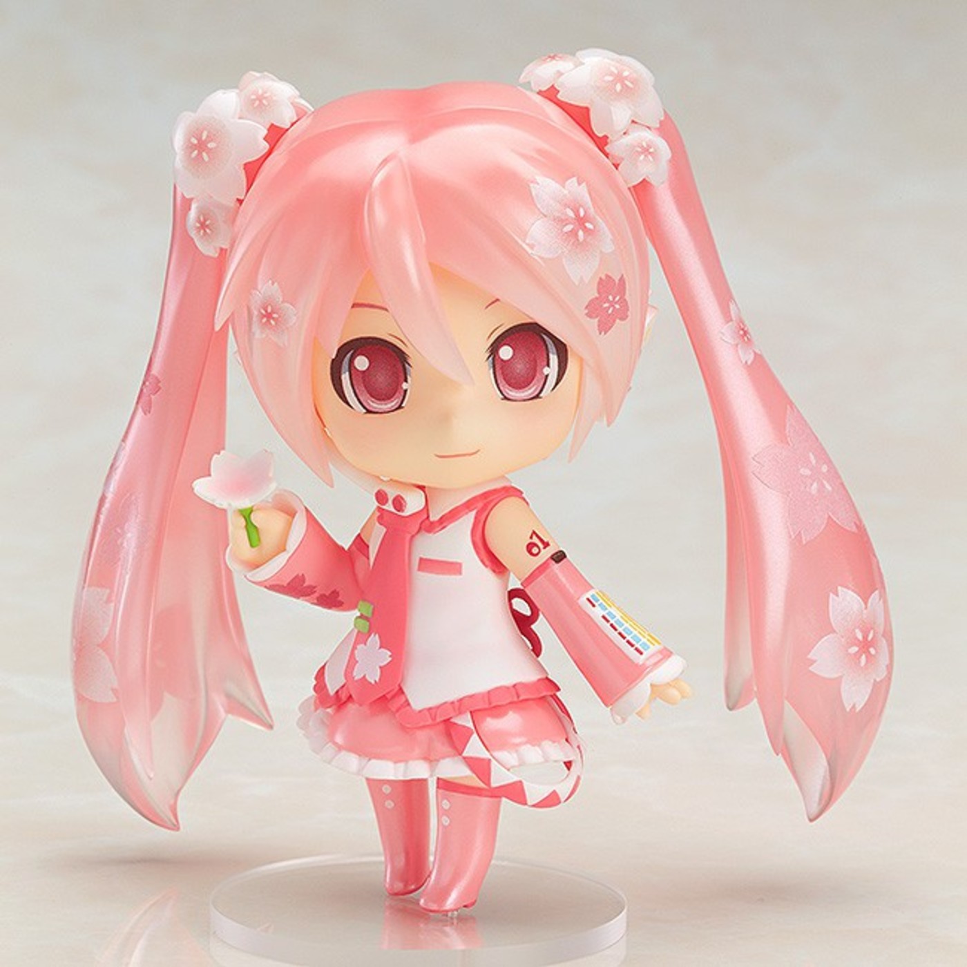 Cute Sakura Hatsune Miku Nendoroid Figure