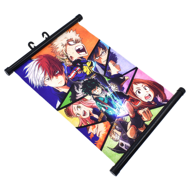 My Hero Academia Scroll Wall Poster