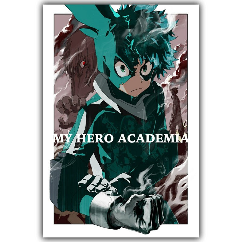 Boku no Hero Academia Silk Print Poster Boys and Girls Bedroom Decorated Japanese Anime Posters Wallpaper Boku no Hero Academia Silk Print Poster Boys and Girls Bedroom Decorated Japanese Anime Posters Wallpaper