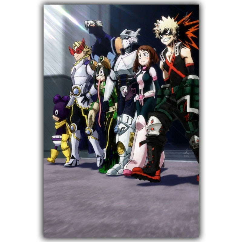 Boku no Hero Academia Silk Print Poster Boys and Girls Bedroom Decorated Japanese Anime Posters Wallpaper Boku no Hero Academia Silk Print Poster Boys and Girls Bedroom Decorated Japanese Anime Posters Wallpaper