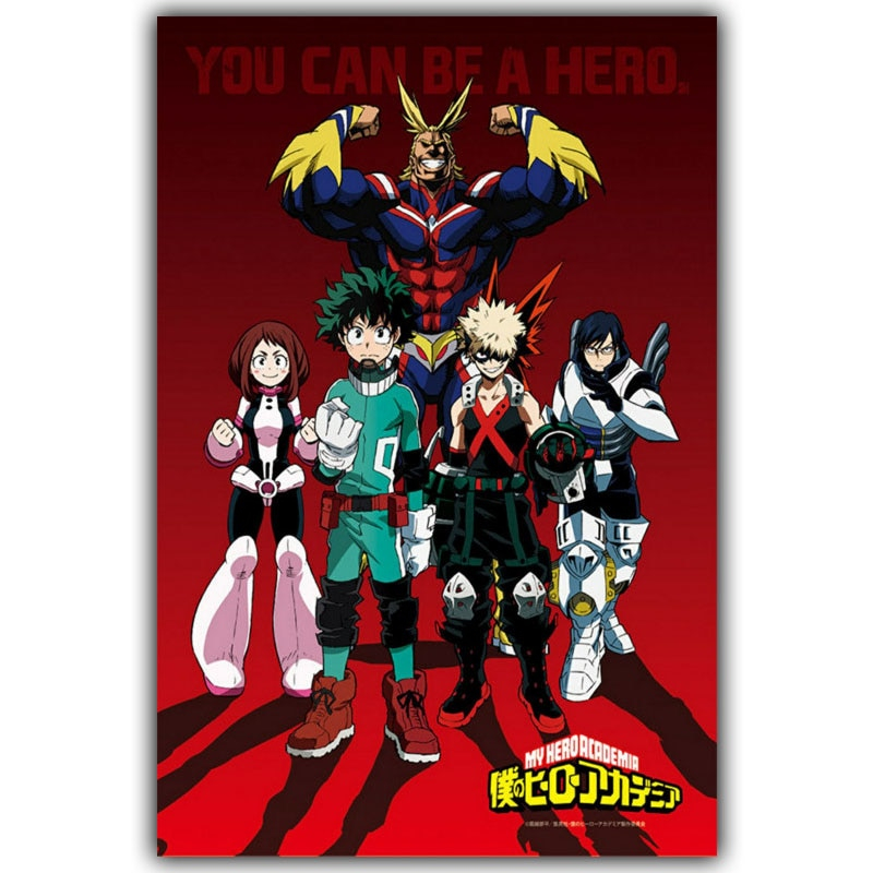 Boku no Hero Academia Silk Print Poster Boys and Girls Bedroom Decorated Japanese Anime Posters Wallpaper Boku no Hero Academia Silk Print Poster Boys and Girls Bedroom Decorated Japanese Anime Posters Wallpaper