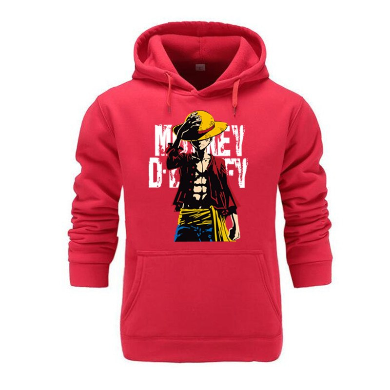 New One Piece Hoodie Men Japanese Anime Hoodies Mens The Pirate King Luffy Hooded Sweatshirt Winter Autumn Fleece Pullover Youth New One Piece Hoodie Men Japanese Anime Hoodies Mens The Pirate King Luffy Hooded Sweatshirt Winter Autumn Fleece Pullover Youth