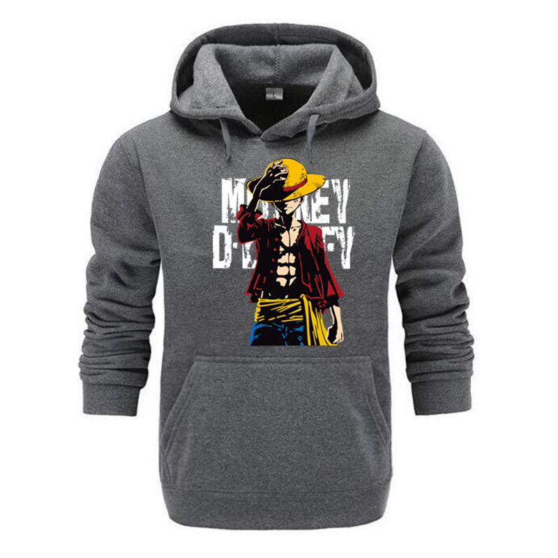 New One Piece Hoodie Men Japanese Anime Hoodies Mens The Pirate King Luffy Hooded Sweatshirt Winter Autumn Fleece Pullover Youth New One Piece Hoodie Men Japanese Anime Hoodies Mens The Pirate King Luffy Hooded Sweatshirt Winter Autumn Fleece Pullover Youth