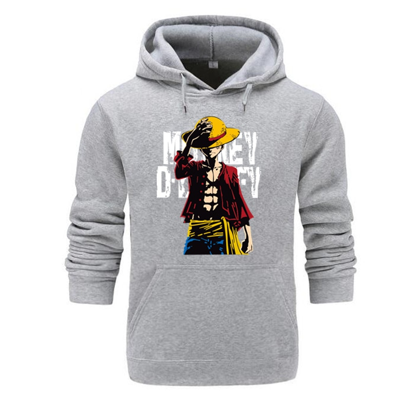 New One Piece Hoodie Men Japanese Anime Hoodies Mens The Pirate King Luffy Hooded Sweatshirt Winter Autumn Fleece Pullover Youth New One Piece Hoodie Men Japanese Anime Hoodies Mens The Pirate King Luffy Hooded Sweatshirt Winter Autumn Fleece Pullover Youth