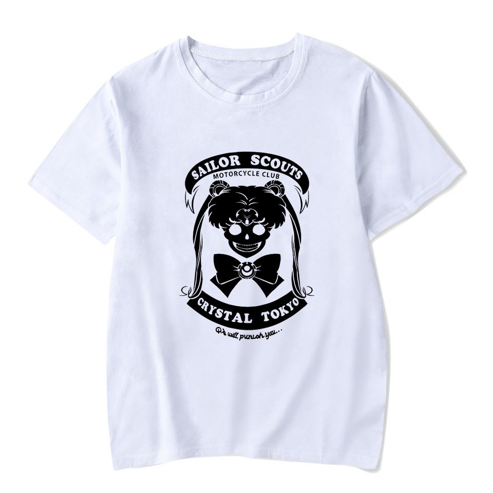 Sailor Moon Print T-shirt – White Sailor Moon Print T-shirt - White