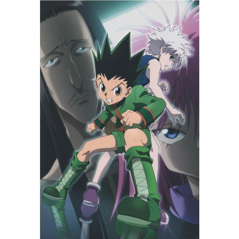 Hunter x Hunter Wall Poster – Green/White Hunter x Hunter Wall Poster - Green/White