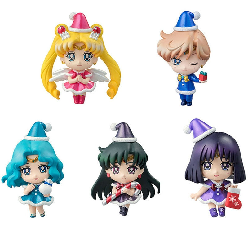 Sailor Moon Petit Chara Christmas Special set of 10 Limited figure toy Sailor Moon Petit Chara Christmas Special set of 10 Limited figure toy