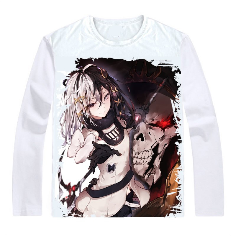 Overlord T-Shirts Long Sleeve Shirts Anime Ainz Ooal Gown Ainzu Uru Goun Momonga Momon Dark Hero Sorcerer King Cosplay Shirt Overlord T-Shirts Long Sleeve Shirts Anime Ainz Ooal Gown Ainzu Uru Goun Momonga Momon Dark Hero Sorcerer King Cosplay Shirt