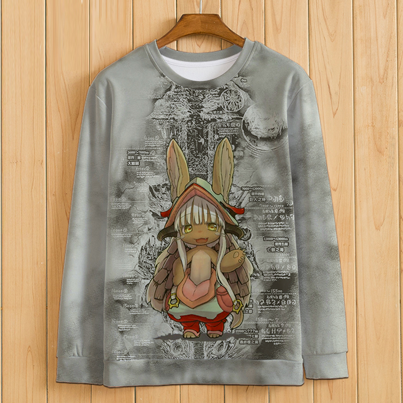Anime-Made-in-Abyss-cosplay-T-shirt-Printing-T-shirt-Nanachi-Cosplay-costume-top-Unisex-NEW (2)