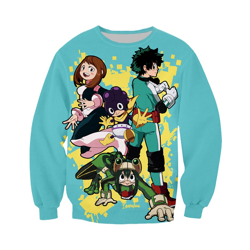 My Hero Academia 3D Print Sweatshirt My Hero Academia 3D Print Sweatshirt