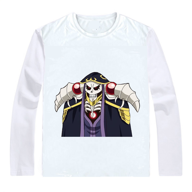 Overlord Ainz Funny Print Long Sleeve T-Shirt Overlord Ainz Funny Print Long Sleeve T-Shirt