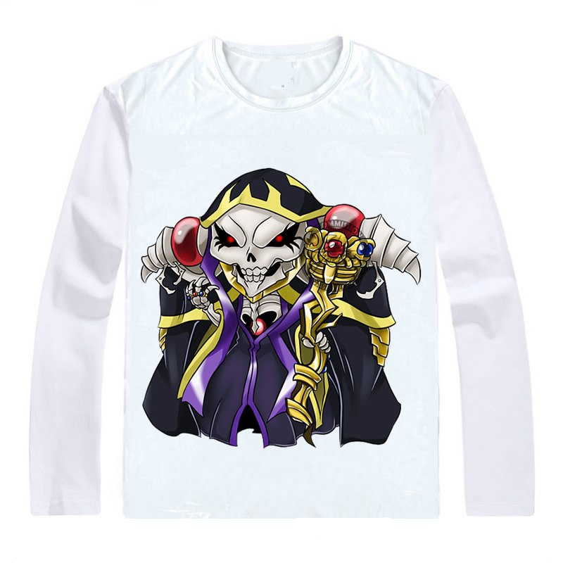 Overlord Cute Print Long Sleeve T-Shirt Overlord Cute Print Long Sleeve T-Shirt