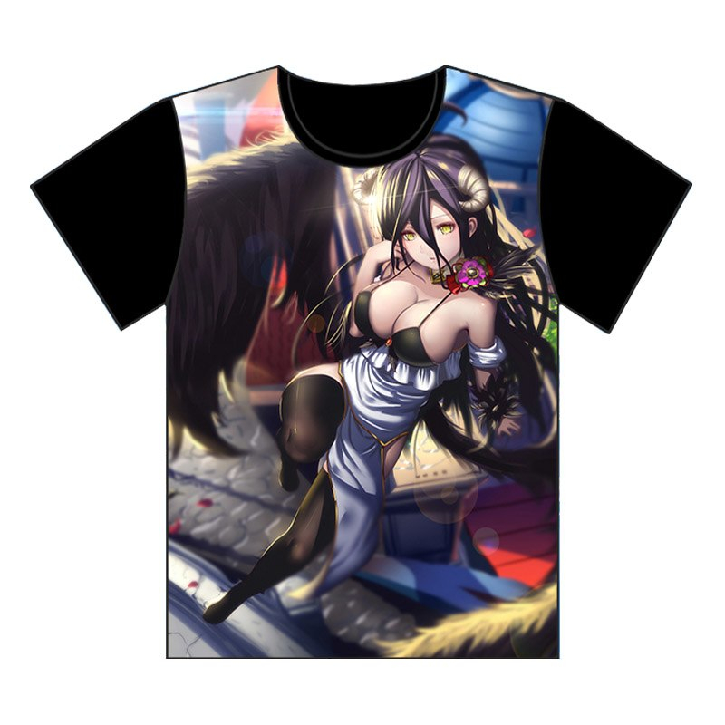 Overlord Hot Albedo Print T-Shirt Overlord Hot Albedo Print T-Shirt