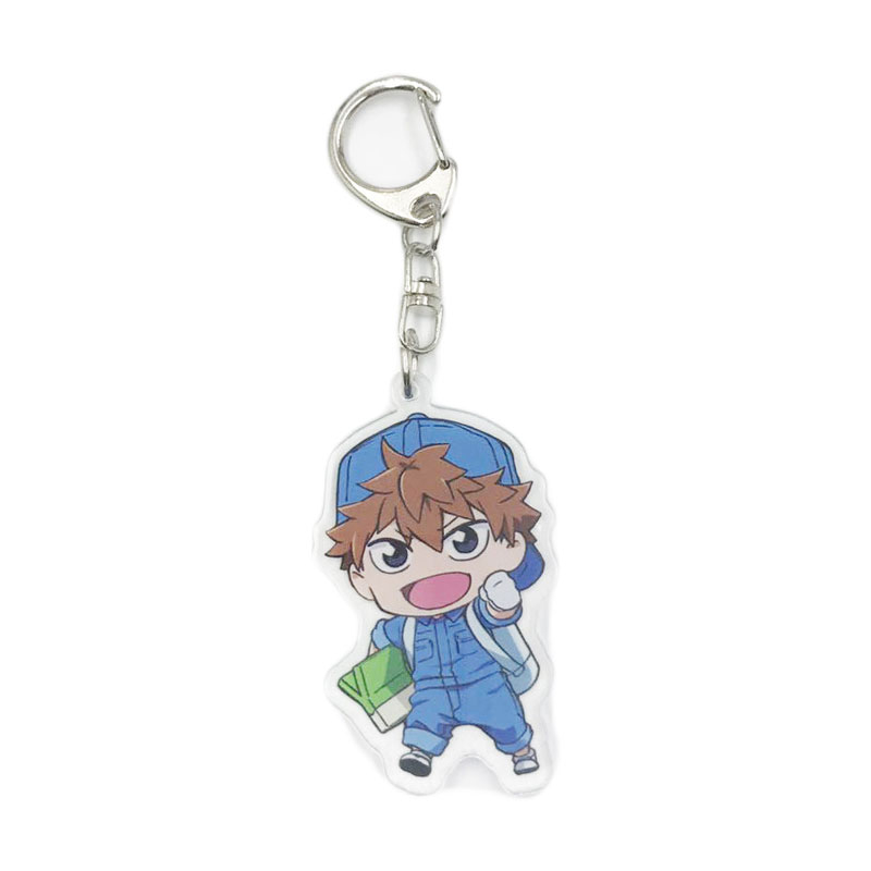 Anime Hataraku Saibou for Men Women Erythrocyte Platelet Key Chain Ring Holder Pendants Acrylic leukocyte Red blood cell Anime Hataraku Saibou for Men Women Erythrocyte Platelet Key Chain Ring Holder Pendants Acrylic leukocyte Red blood cell