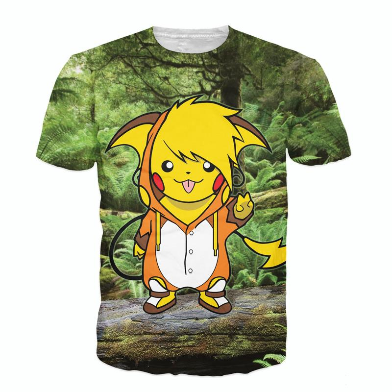 3D Pokemon T-Shirt (10 types) – 8 3D Pokemon T-Shirt (10 types) - 8