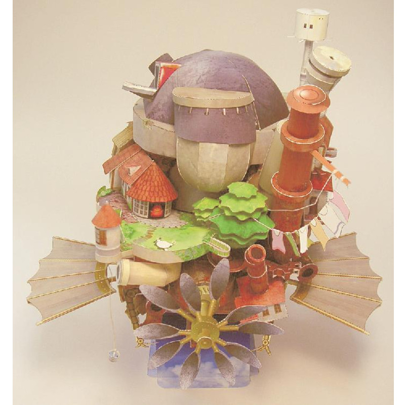 Howl’s Moving Castle 3D Paper Kit Model Howl's Moving Castle 3D Paper Kit Model