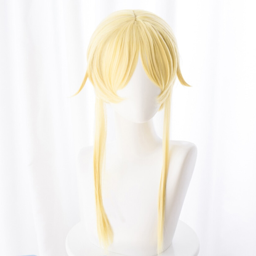 Sword Art Online Alicization SAO Alice Cosplay Wig Hair Alice Synthesis Thirty Yellow half twist Wig Hair Cosplay Accessories Sword Art Online Alicization SAO Alice Cosplay Wig Hair Alice Synthesis Thirty Yellow half twist Wig Hair Cosplay Accessories