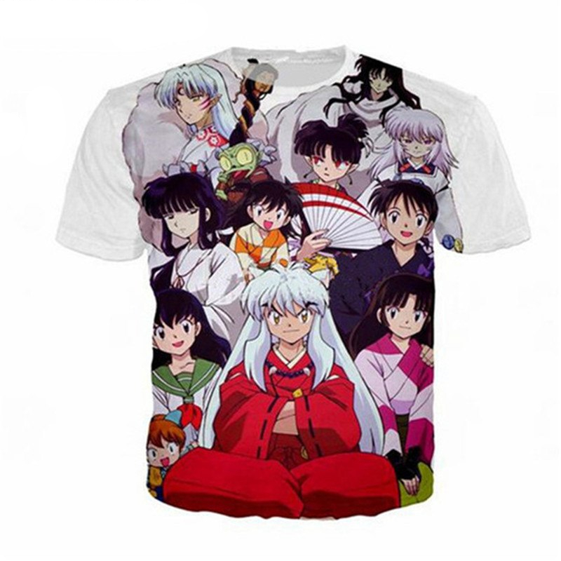 Inuyasha Cosplay T-Shirt Inuyasha Cosplay T-Shirt