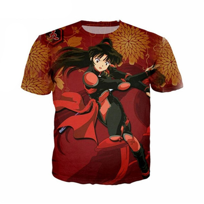 New fashion anime Inuyasha t shirt men/women 3D printed t-shirts Short sleeve Harajuku style tshirt streetwear summer tops New fashion anime Inuyasha t shirt men/women 3D printed t-shirts Short sleeve Harajuku style tshirt streetwear summer tops