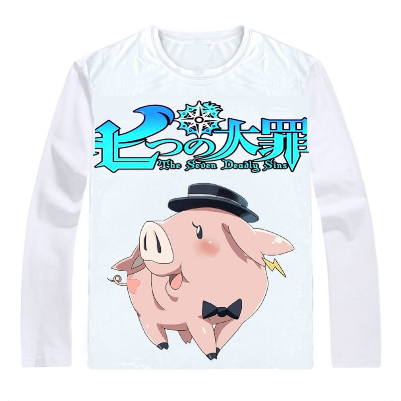 The Seven Deadly Sins Long Sleeve T-Shirt The Seven Deadly Sins Long Sleeve T-Shirt