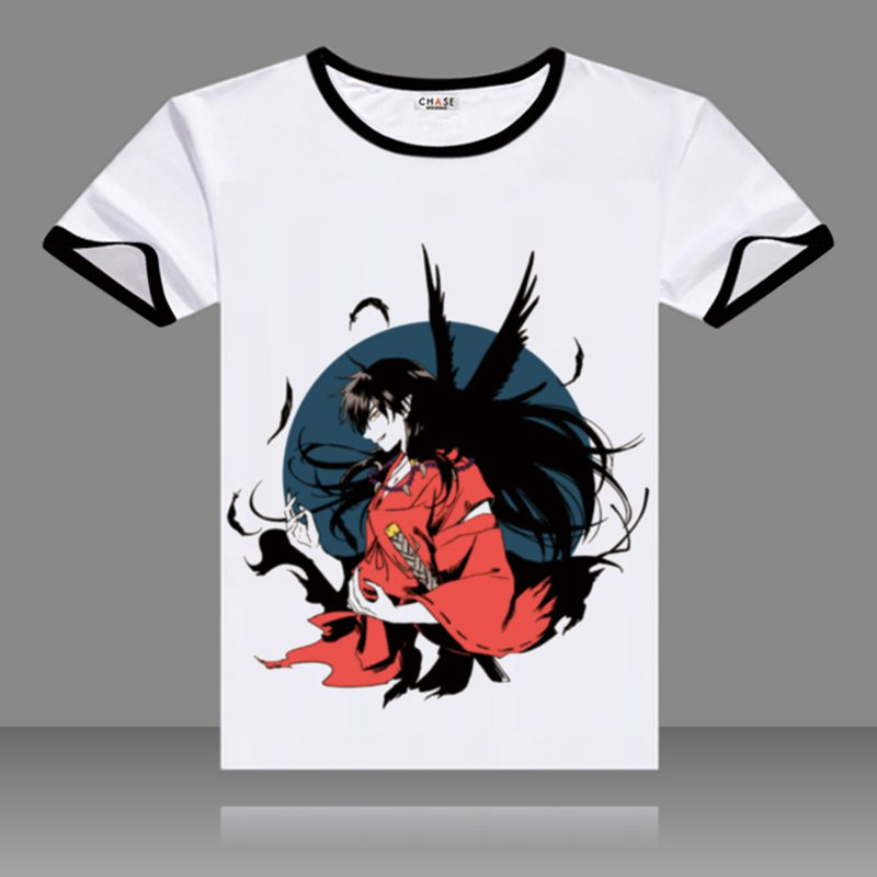 Inuyasha Print T-Shirt – White Inuyasha Print T-Shirt - White