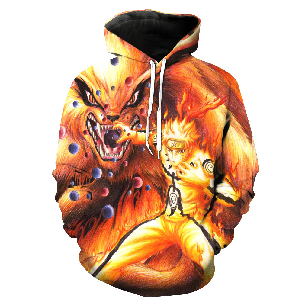 Naruto Anime 3D Hoodie