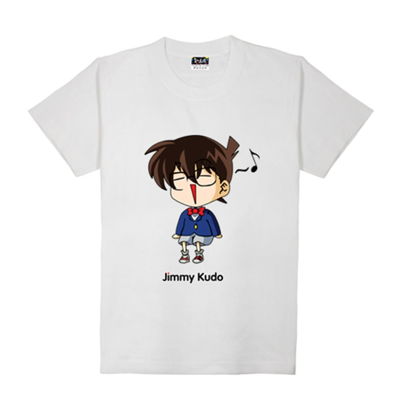 Fashion Anime Detective Conan Cute Printed T-shirts Men Short-Sleeve T Shirts Tees Causal Tops Plus Size Fashion Anime Detective Conan Cute Printed T-shirts Men Short-Sleeve T Shirts Tees Causal Tops Plus Size