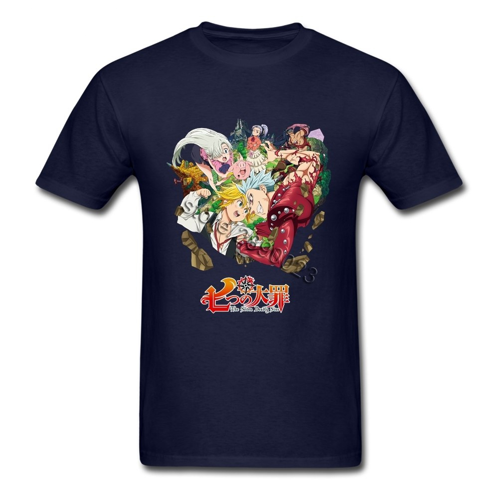 The Seven Deadly Sins Casual Printed T-Shirt The Seven Deadly Sins Casual Printed T-Shirt